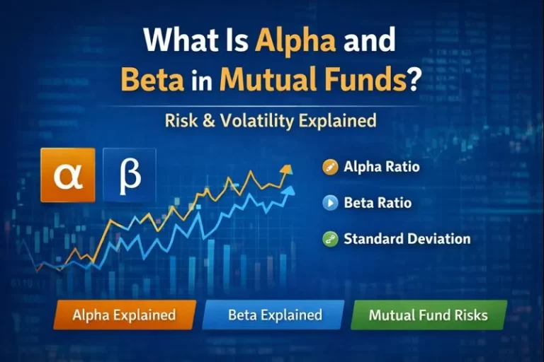 What Is Alpha and Beta in Mutual Funds? Meaning, Formula & Examples
