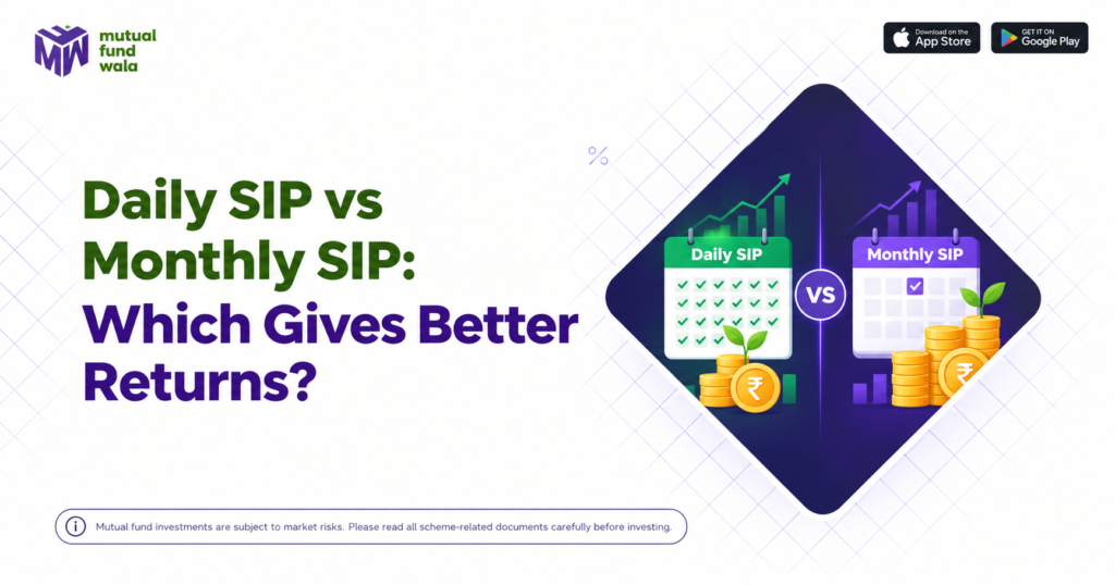Daily SIP vs Monthly SIP wealth creation comparison