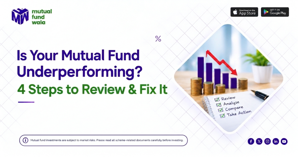 Is Your Mutual Fund Underperforming? 4 Steps to Review & Fix It